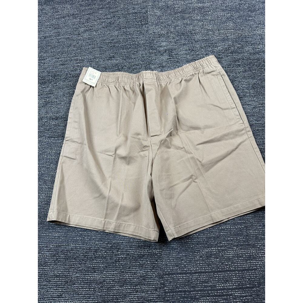 Cherokee NOS Mens Elastic Shorts XL Chino